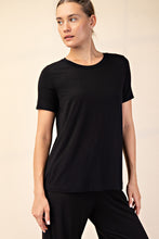 Load image into Gallery viewer, Viscose Modal Short Sleeve Top
