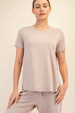 Load image into Gallery viewer, Viscose Modal Short Sleeve Top

