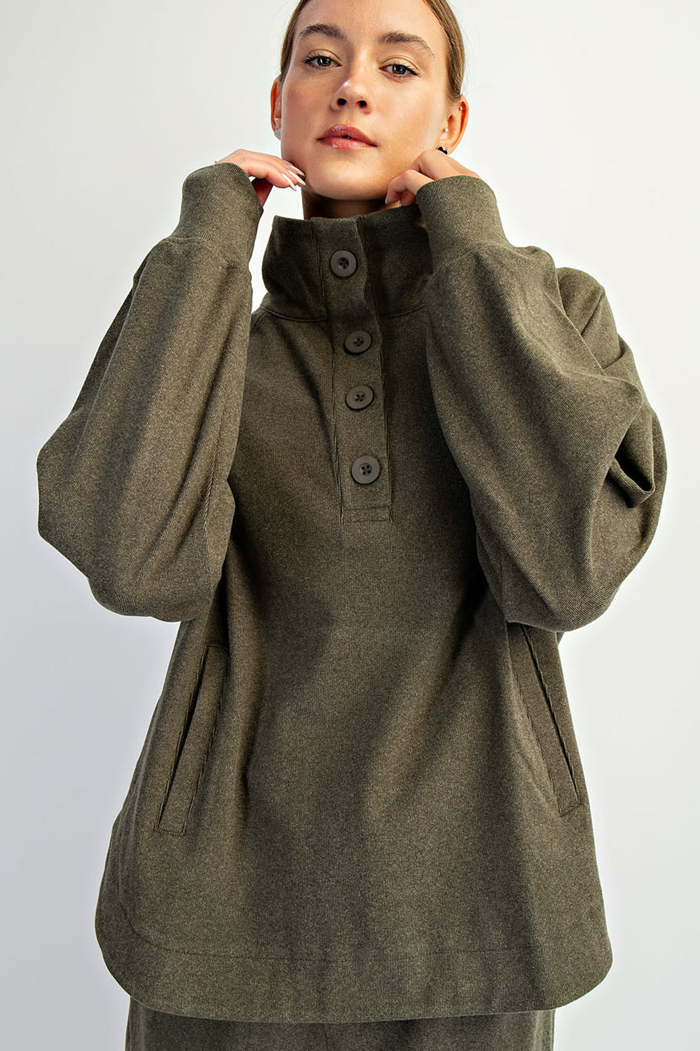 Waiting For You Turtle Neck Pullover