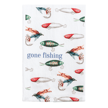 Load image into Gallery viewer, GOOD CATCH 🎣 PRINTED TOWEL
