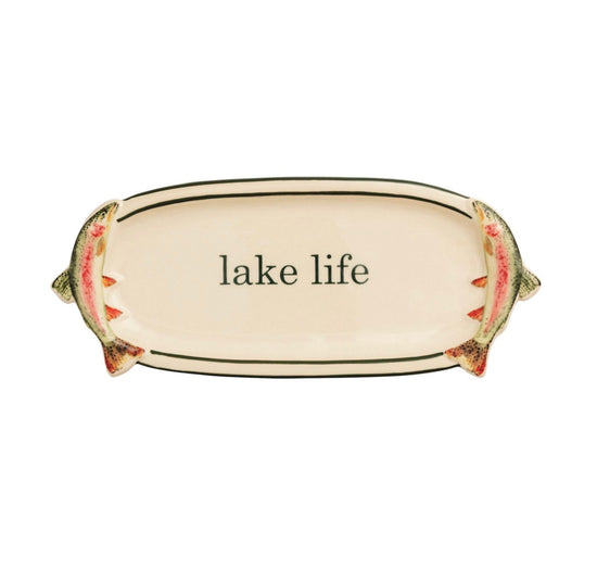 Gone Fishing Sentiment Tray