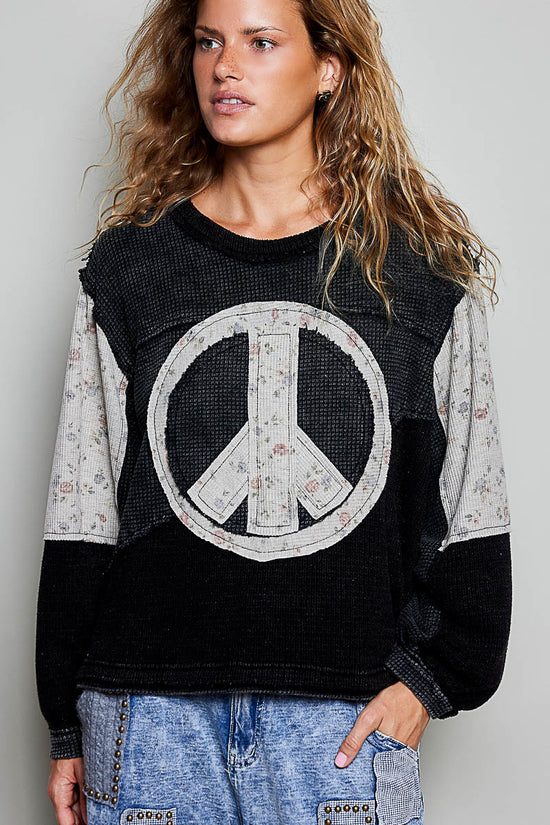 Peace Love Happiness Top