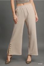 Load image into Gallery viewer, Ribbed Knit Wide Leg Pants
