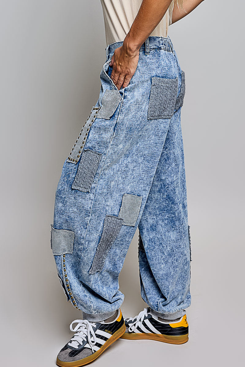 Denim Joggers