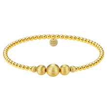Load image into Gallery viewer, Victoria | Gold Filled Beaded Bracelet

