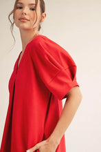Load image into Gallery viewer, Easy Living V-Neck Dress
