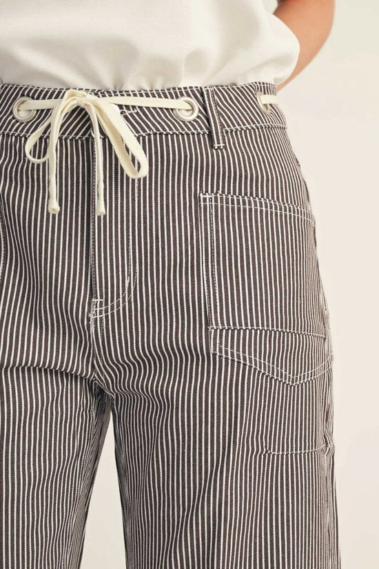 Striped Barrel Pant