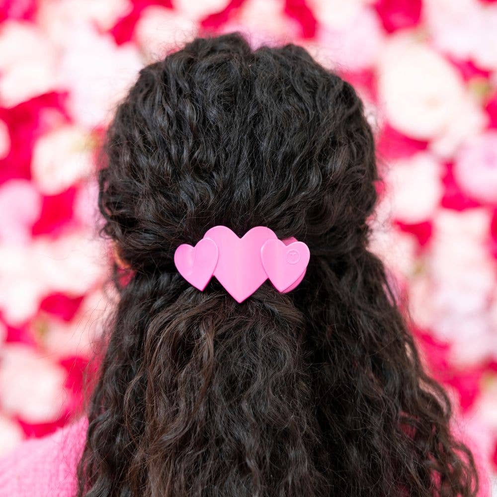 Heart to Heart Flat Hair Clip