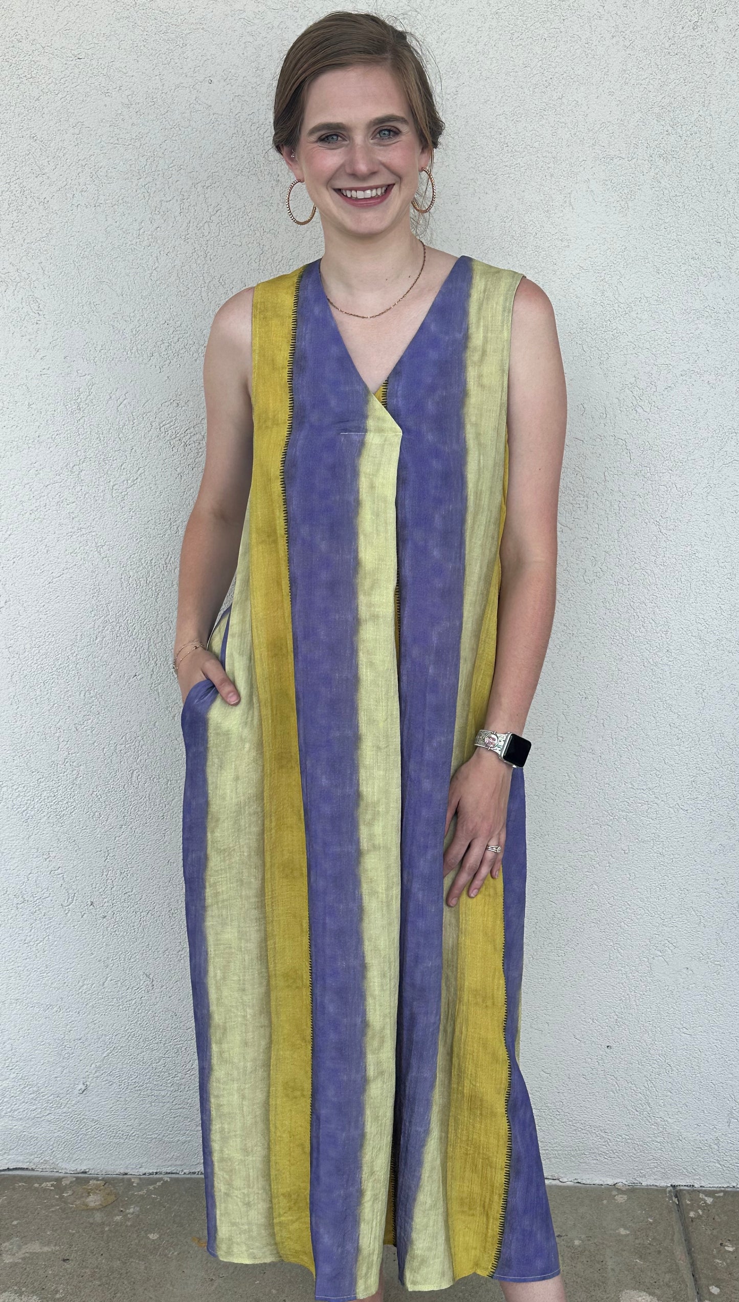 Amelia Pleated Midi Dress