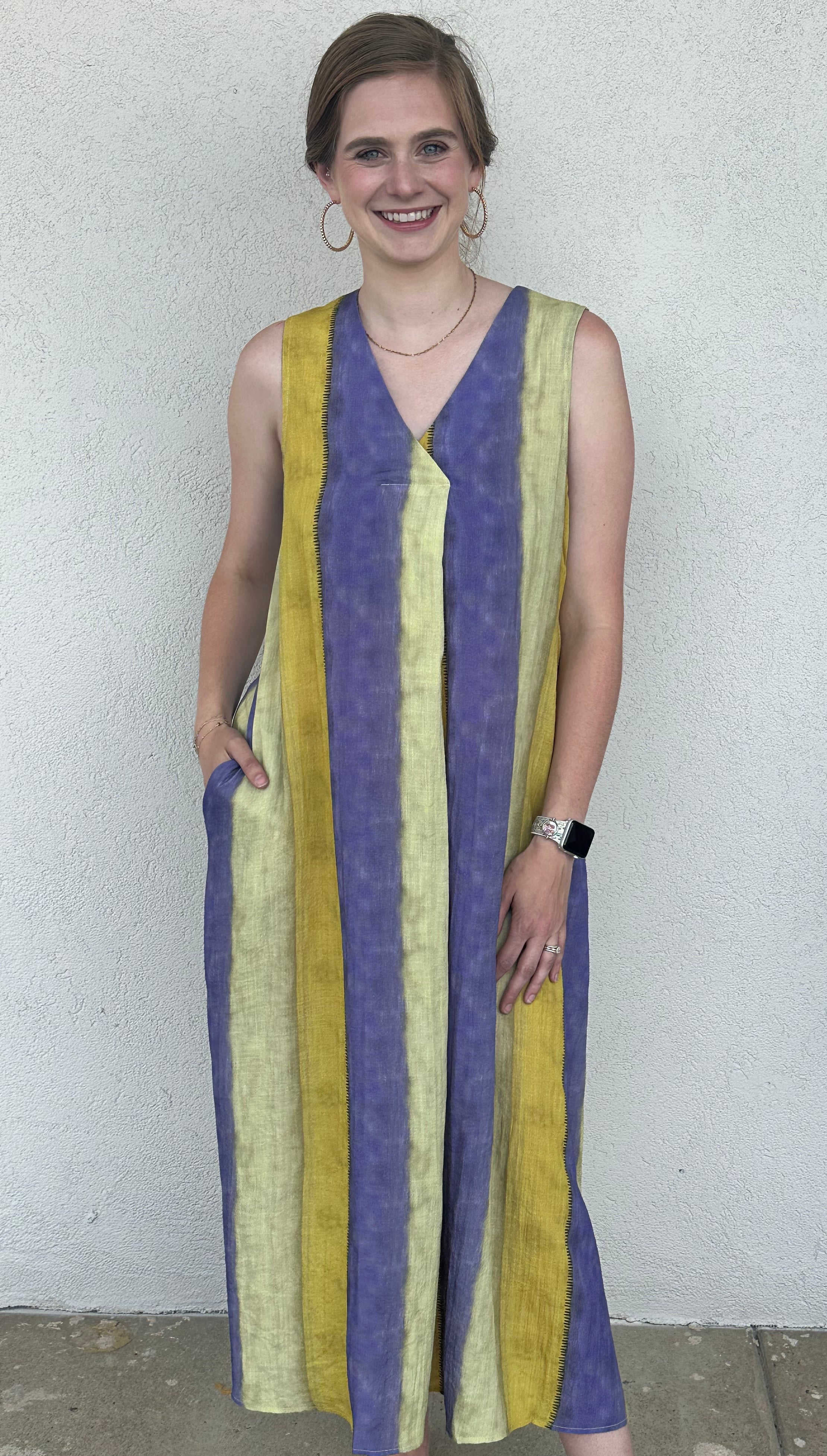 Amelia Pleated Midi Dress