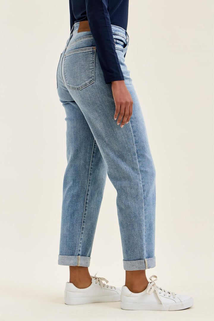 Judy Blue Billie Boyfriend Mid Rise