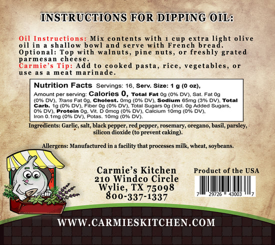 Herb Dipping Oil