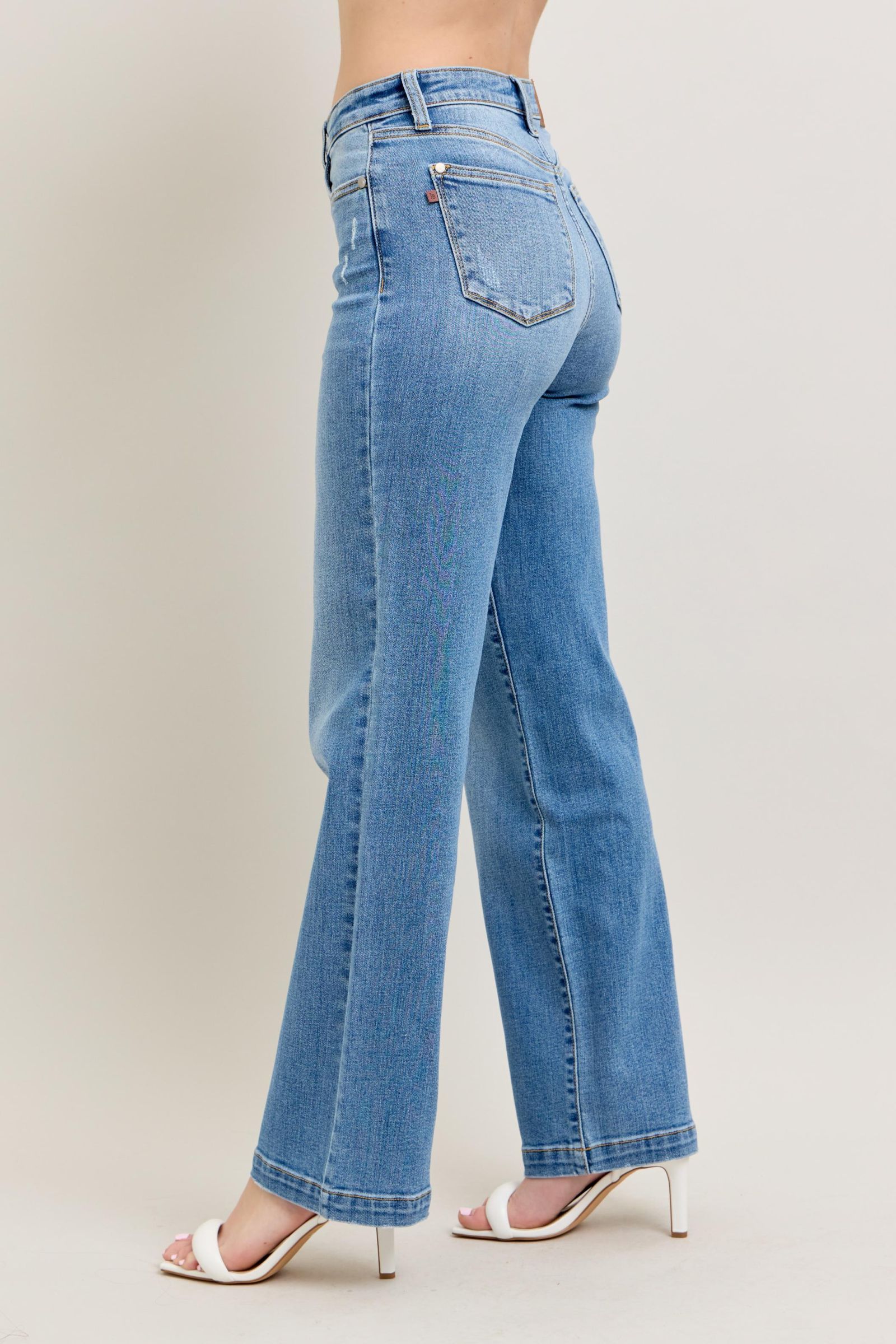 Judy Blue HW Trouser Straight Fit