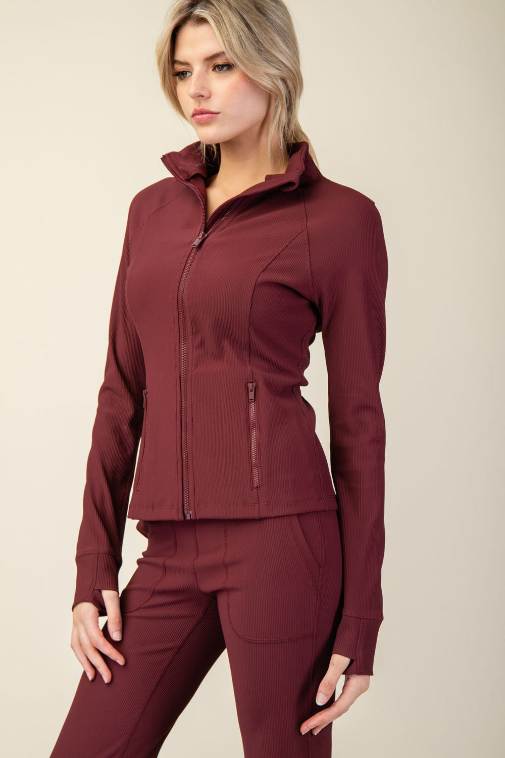 Ivy Nylon Rib Jacket