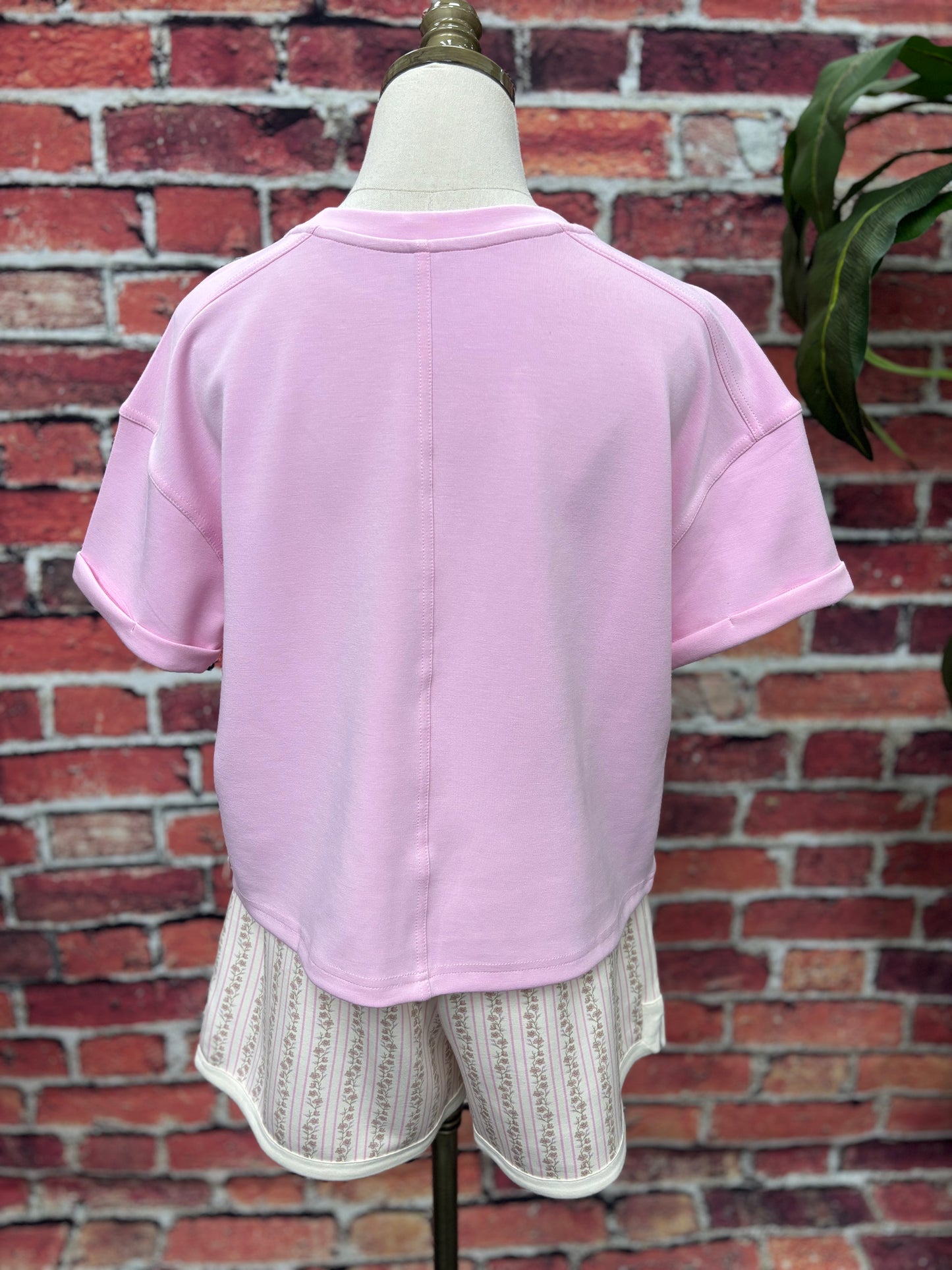 Soft Knit Bow Tee