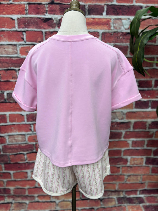 Soft Knit Bow Tee