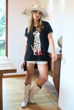 Load image into Gallery viewer, Fancy Dalmatian Oversized Top
