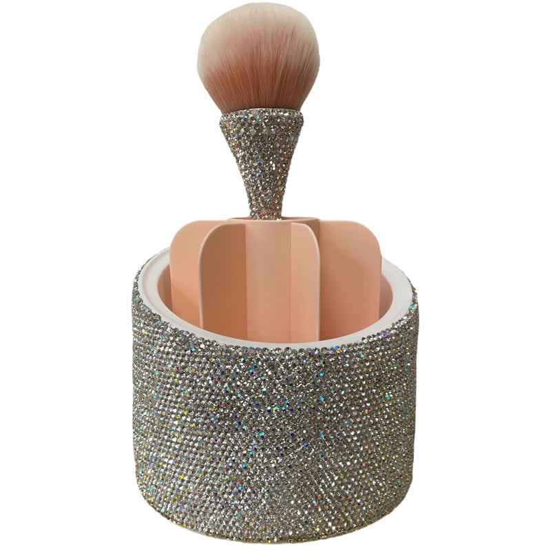 Bling Spinning Brush Holder