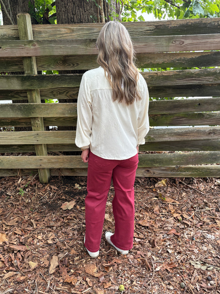 Wide Leg Crop