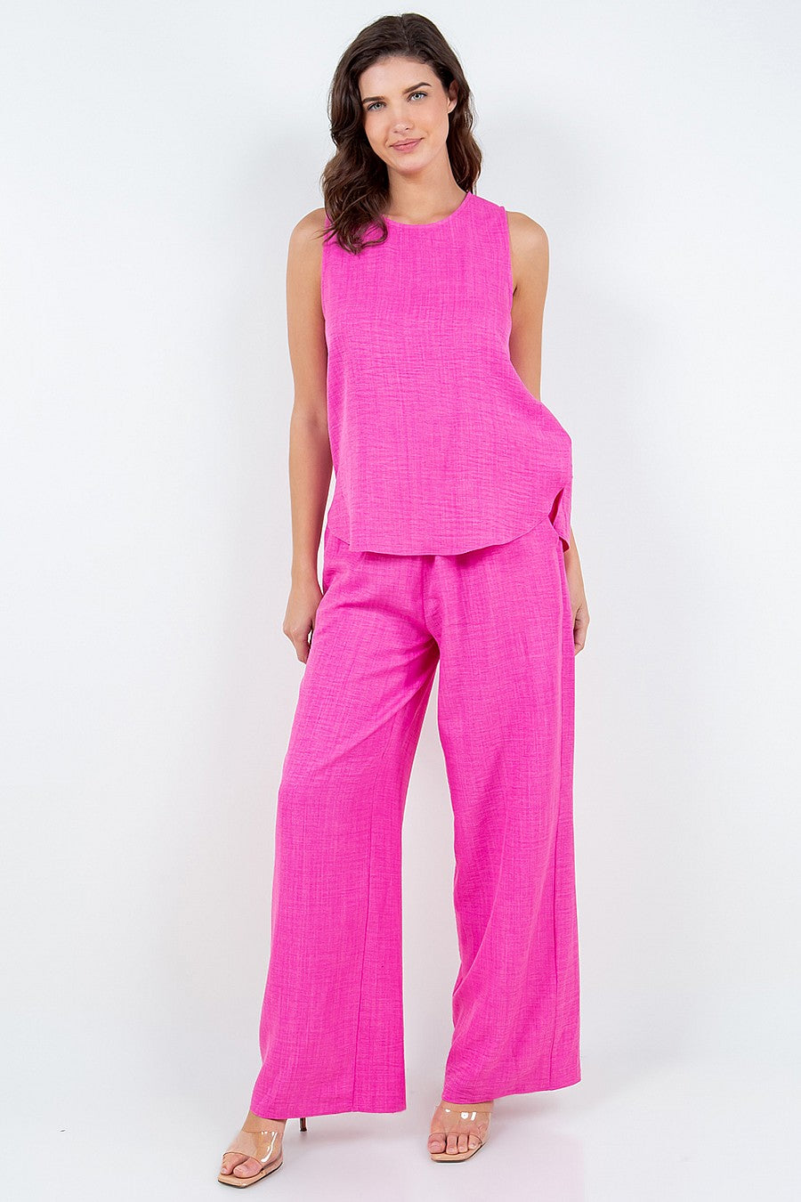 Pink Sunset Hi-Lo Tank