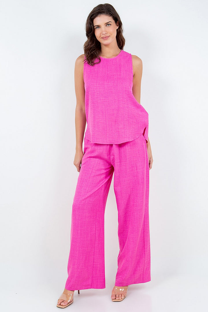Pink Sunset Hi-Lo Tank