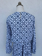 Load image into Gallery viewer, Coastal Tile Beaded Blouse
