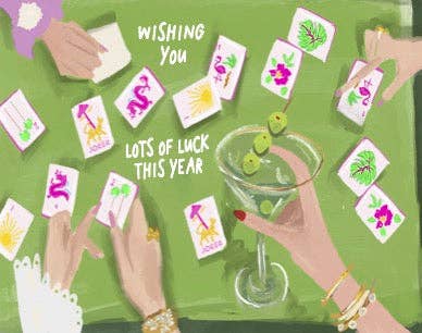 Lots Of Luck-Note Card