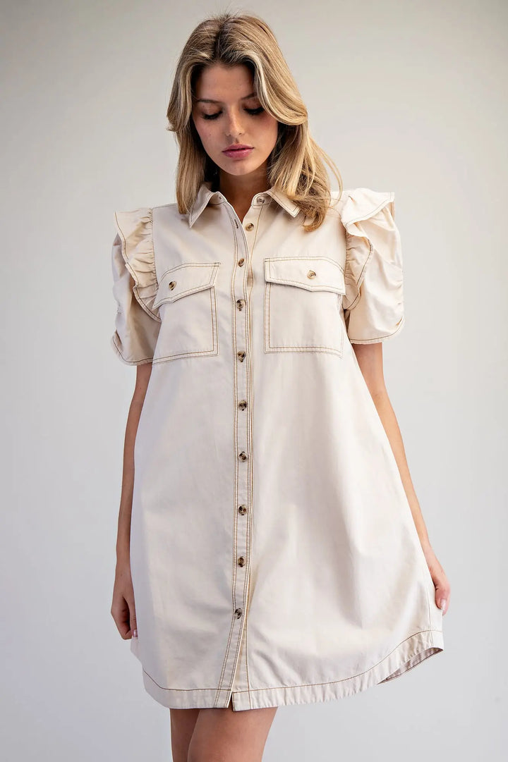 Mineral Washed Dress
