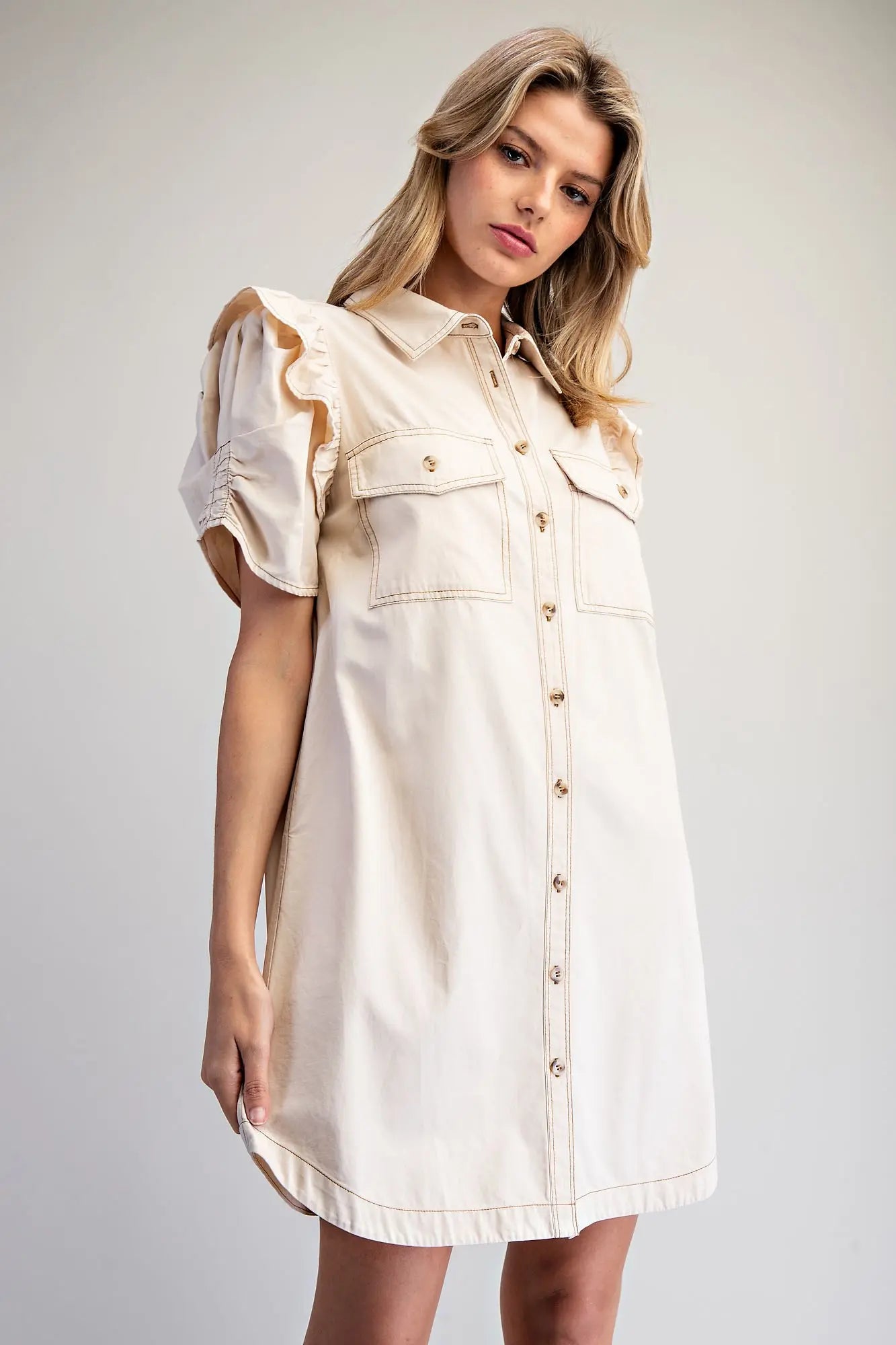 Mineral Washed Dress