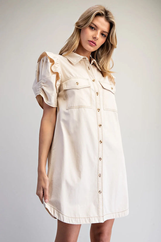 Mineral Washed Dress