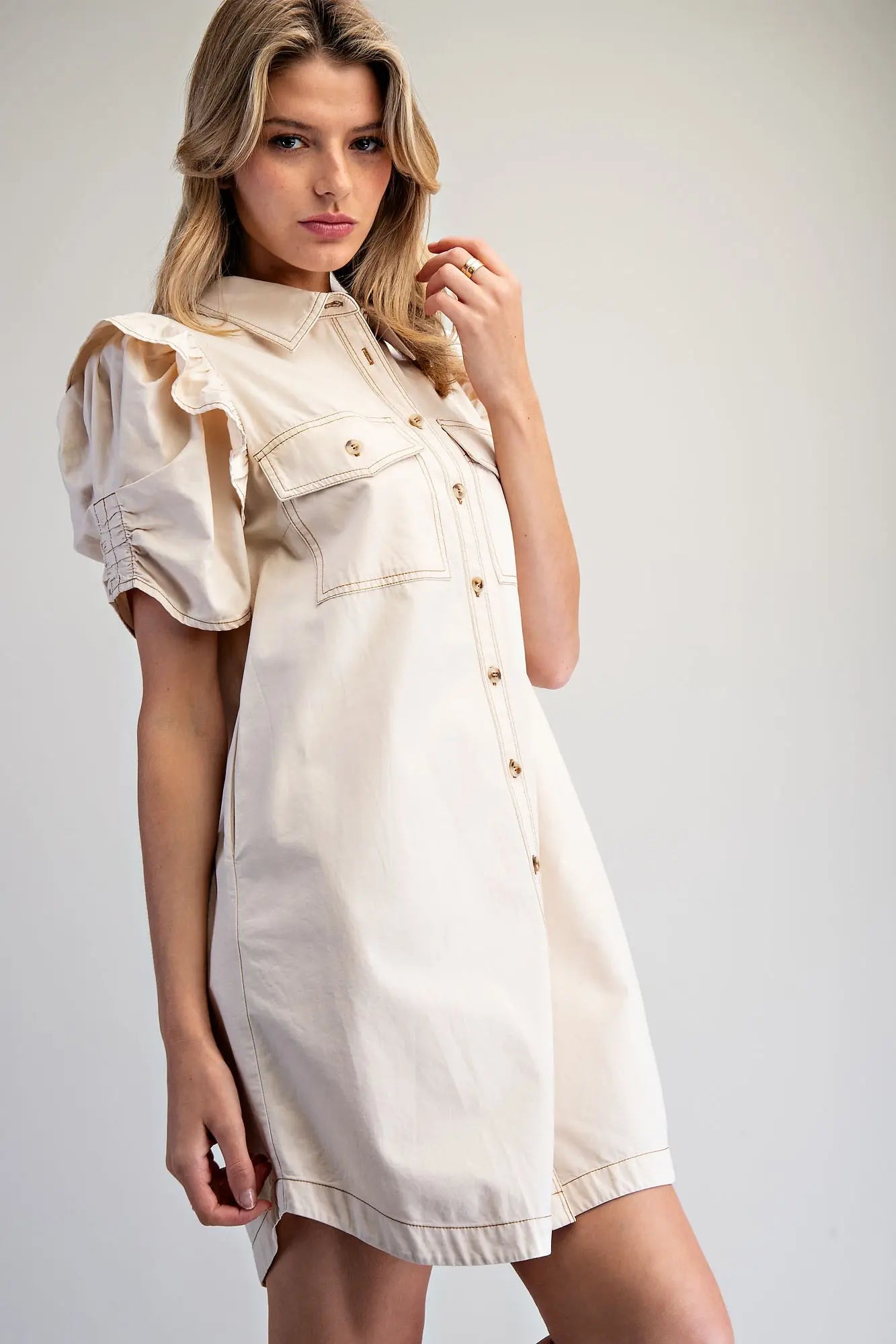 Mineral Washed Dress