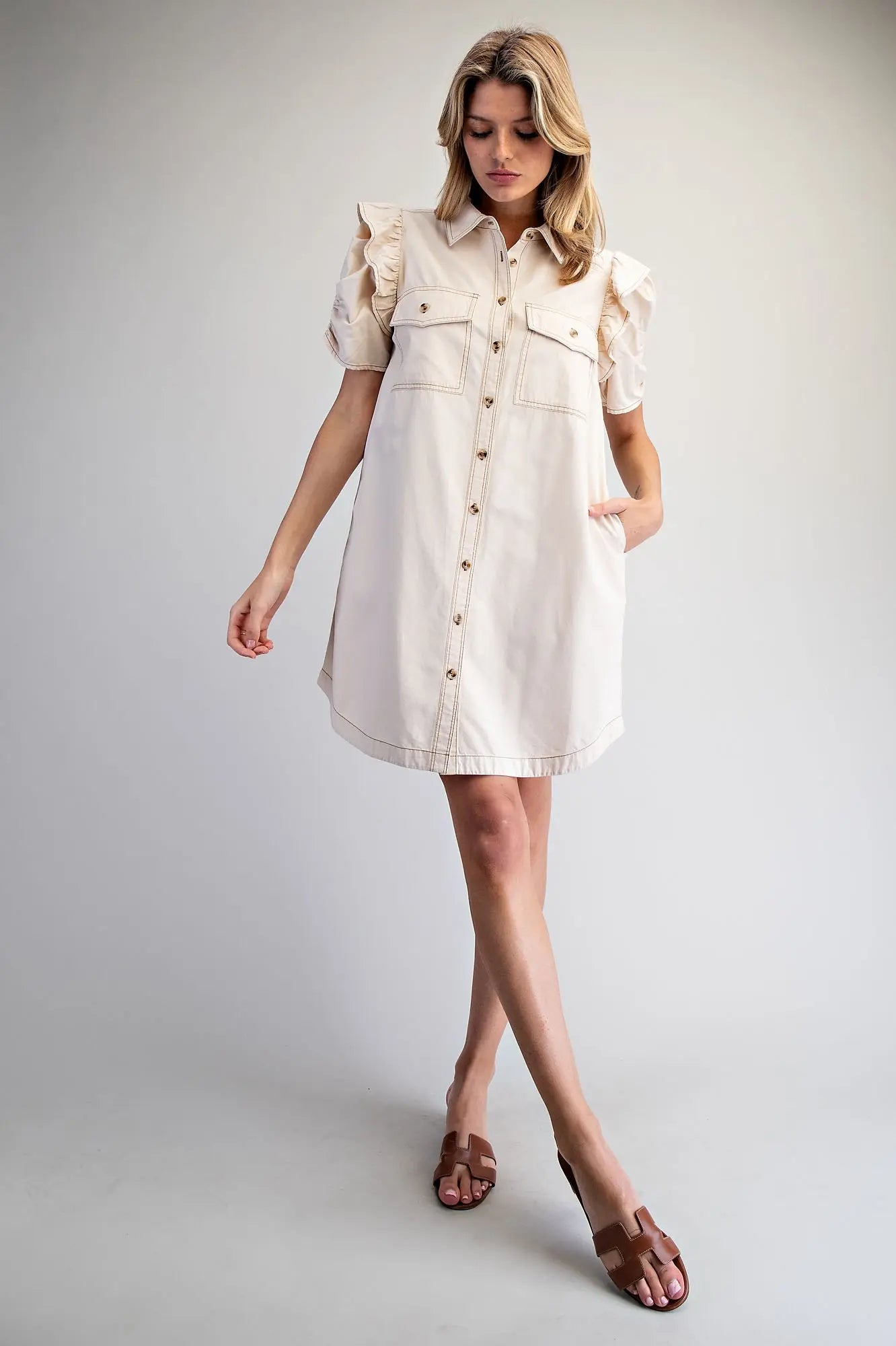 Mineral Washed Dress