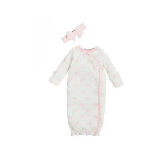 Bow Print Gown