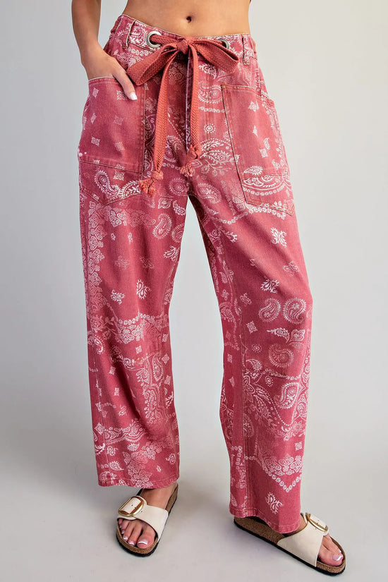 Howdy Honey Barrel Pant