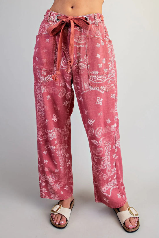 Howdy Honey Barrel Pant