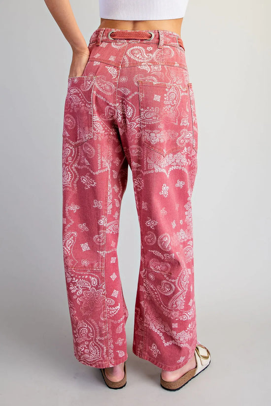 Howdy Honey Barrel Pant