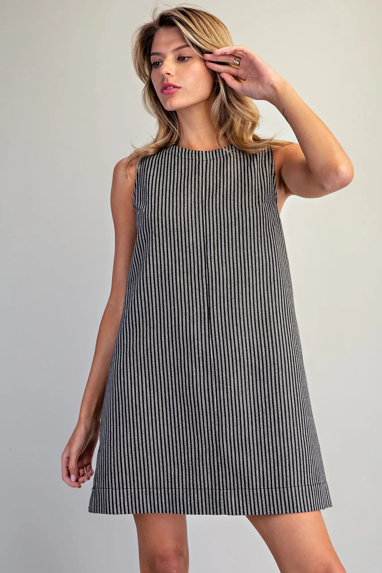 Mineral Washed Mini Dress