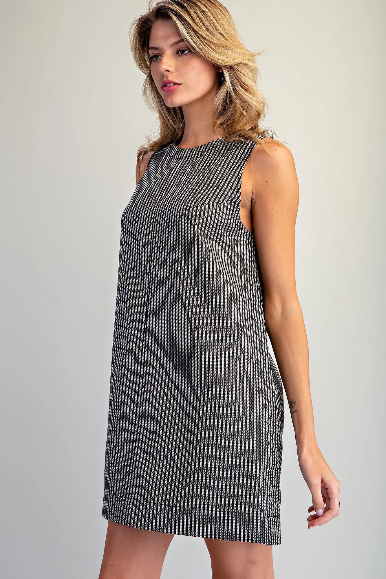 Mineral Washed Mini Dress