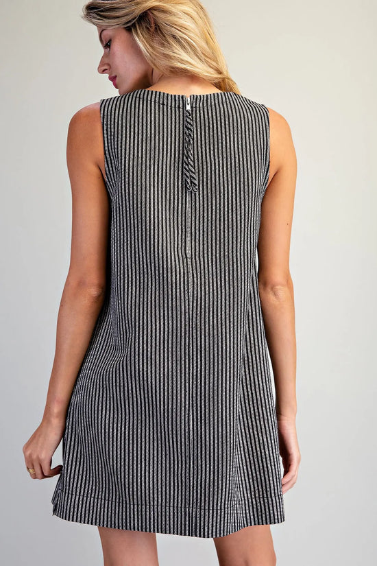 Mineral Washed Mini Dress