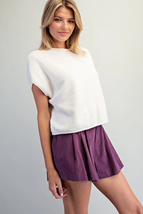 Cloud Nine Cap Sleeve Top