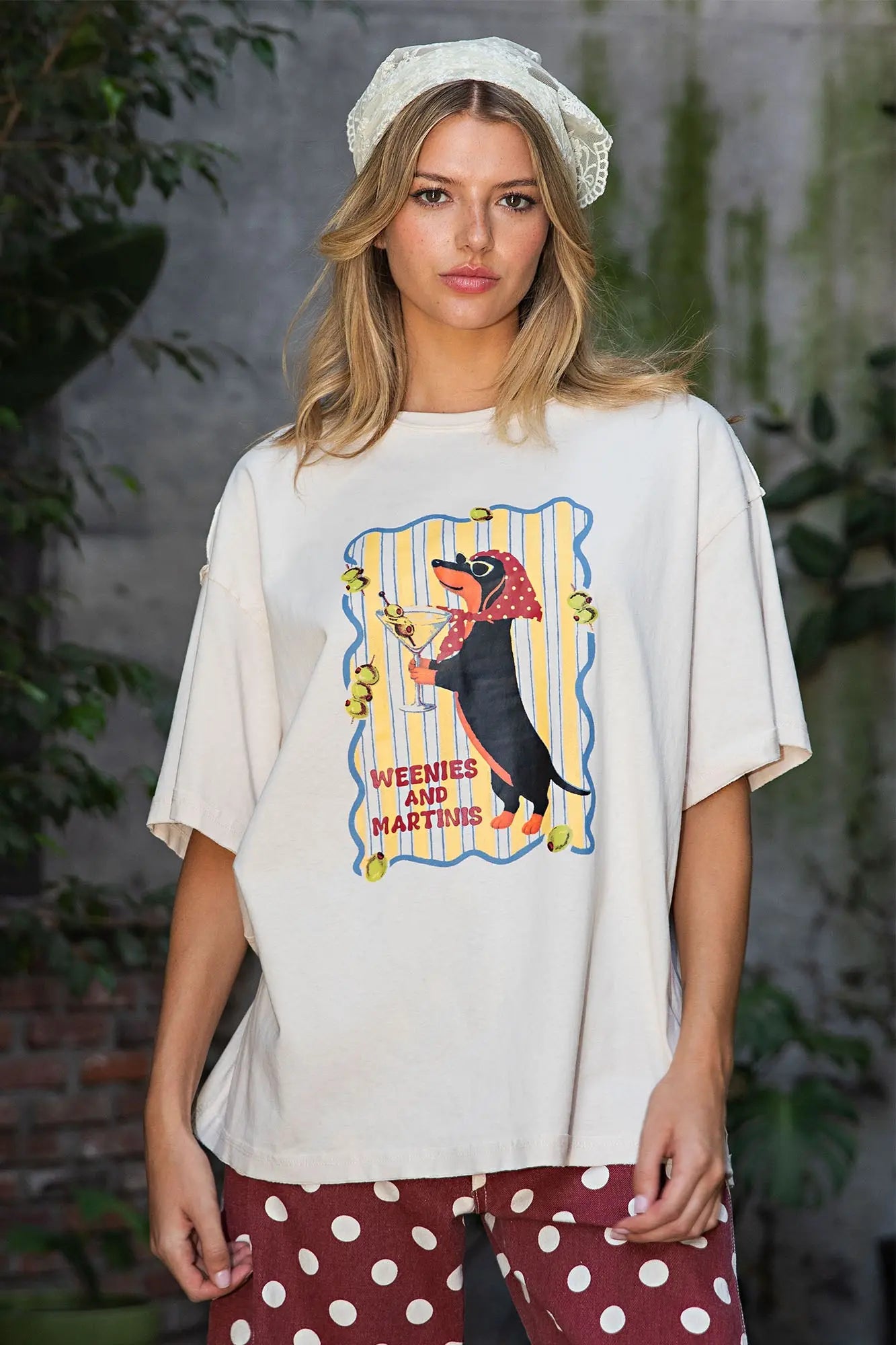 Soft Washed Weenies Graphic Top