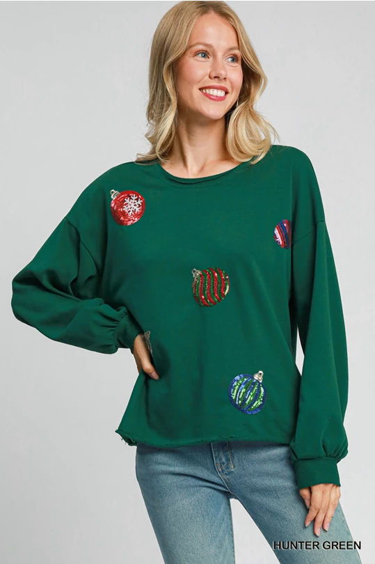 Christmas French Terry Top