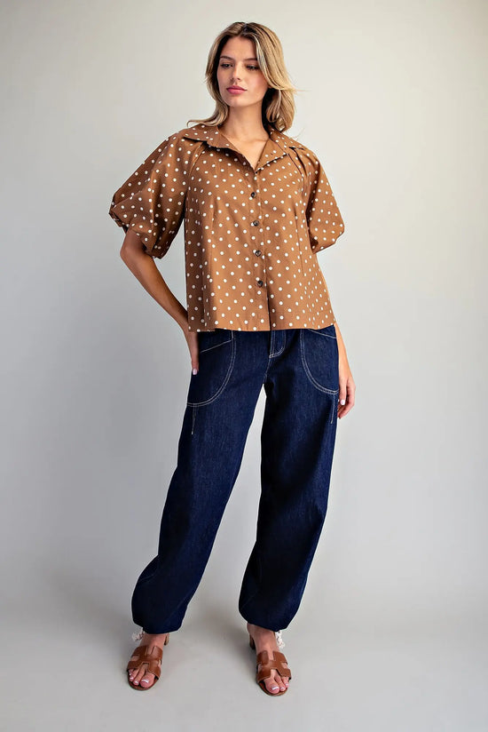 Better In Denim Barrel Pant