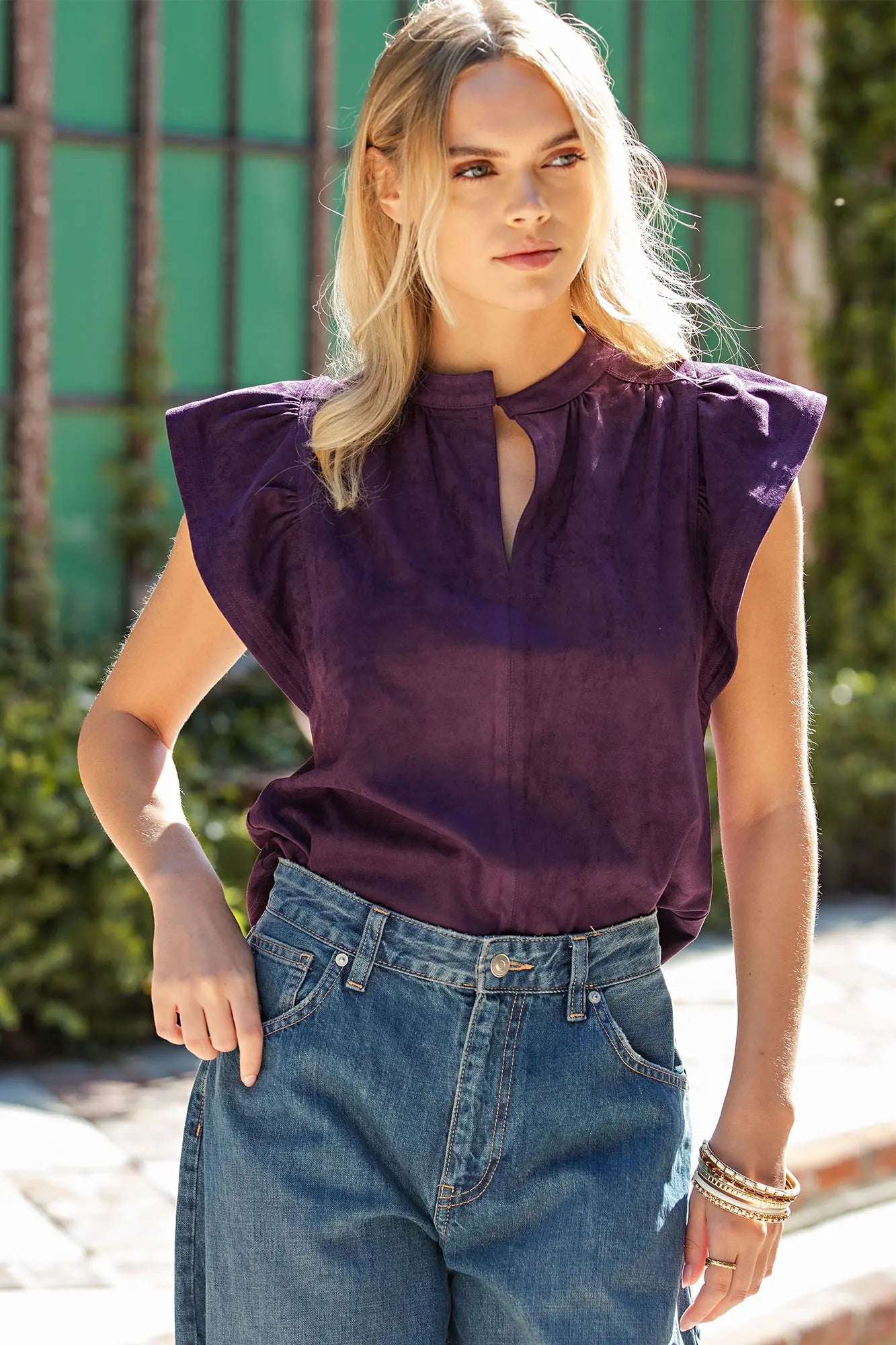 Plum Perfect Blouse