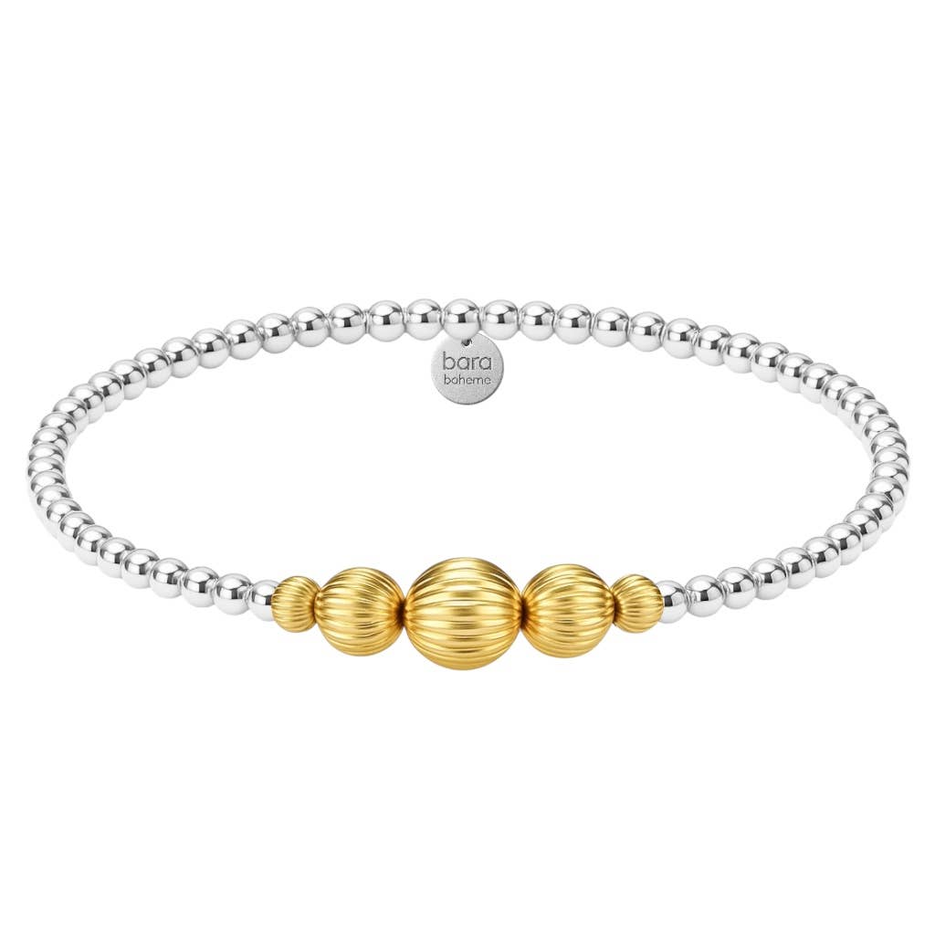 Victoria | Gold Filled Beaded Bracelet