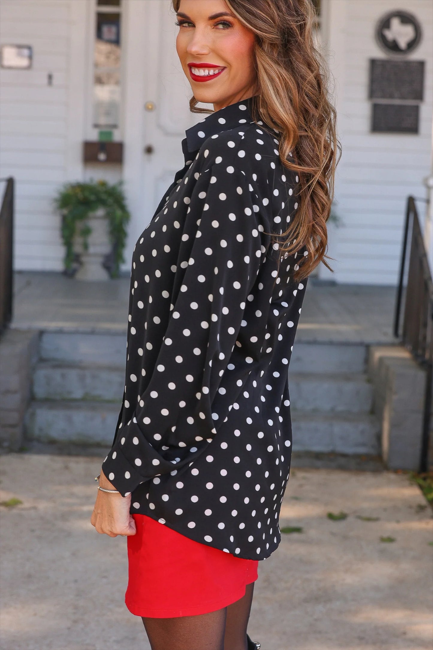 Nina Button Up