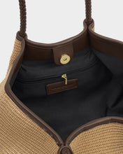 Load image into Gallery viewer, Nova Raffia Small Shoulder Tote
