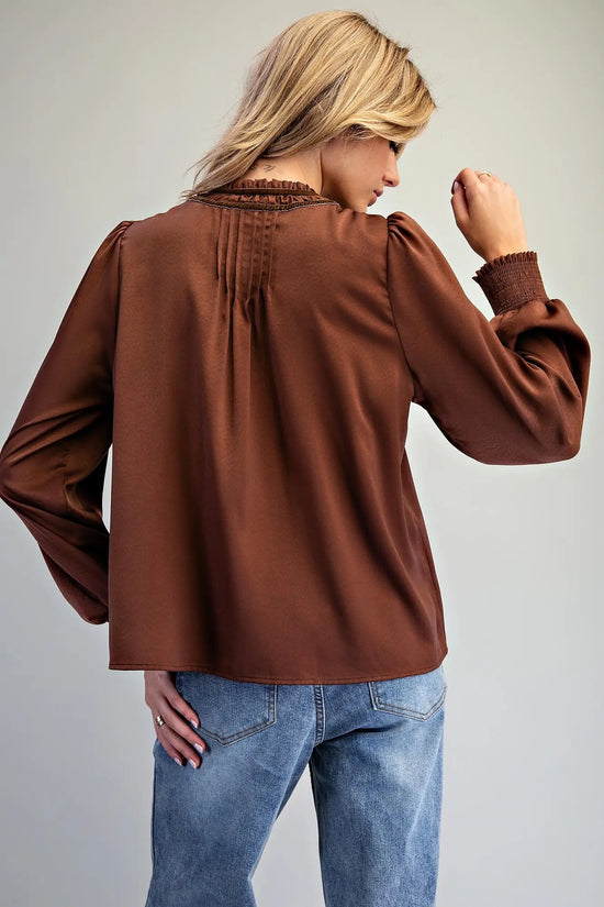 Espresso Yourself Blouse