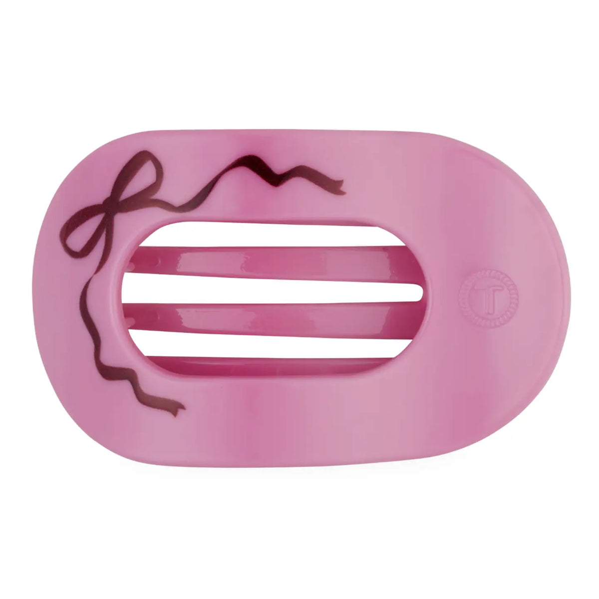 Small Flat Round Hair Clip