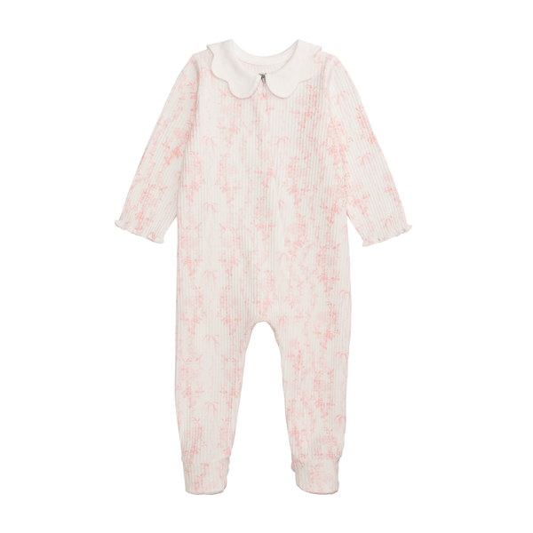 Bows Pink Scallop Sleeper